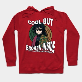 giyu tomioka : Cool but Broken Inside Hoodie